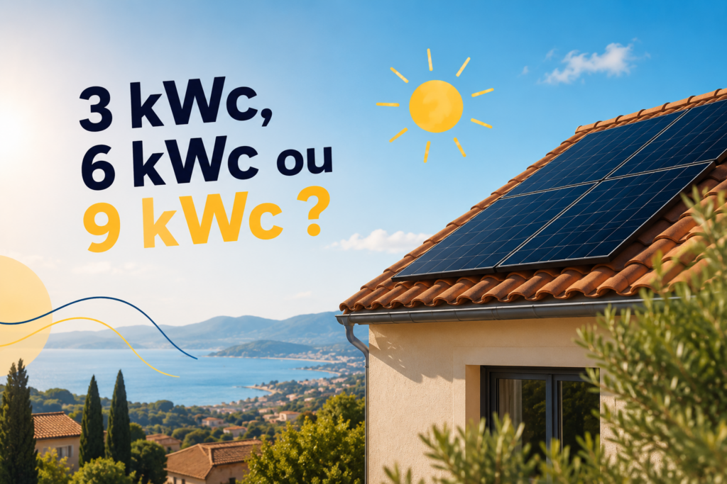 puissance panneaux solaires Var